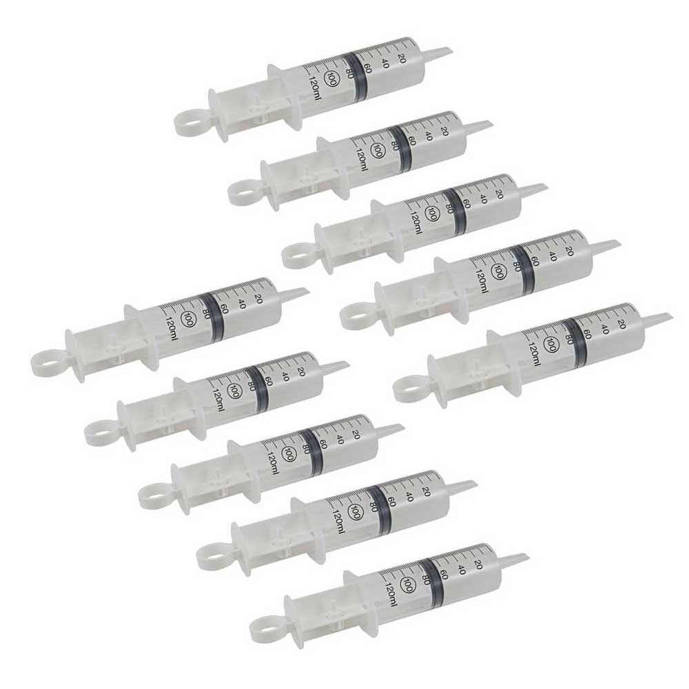 Sterile Wund-/Blasenspritzen 100–120 ml, 10 Stück, mit Skala