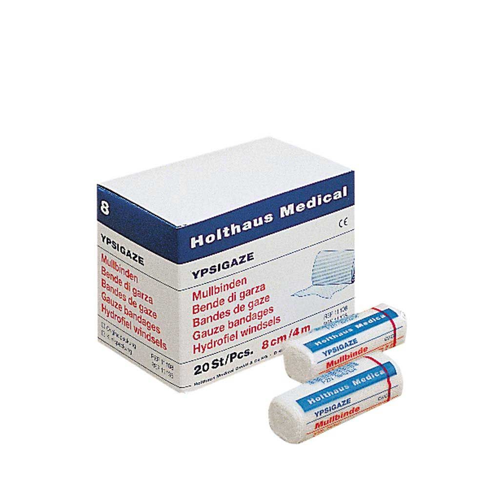 Medizinische Mullbinde YPSIGAZE von Holthaus Medical: Kartonpackung mit Rollen