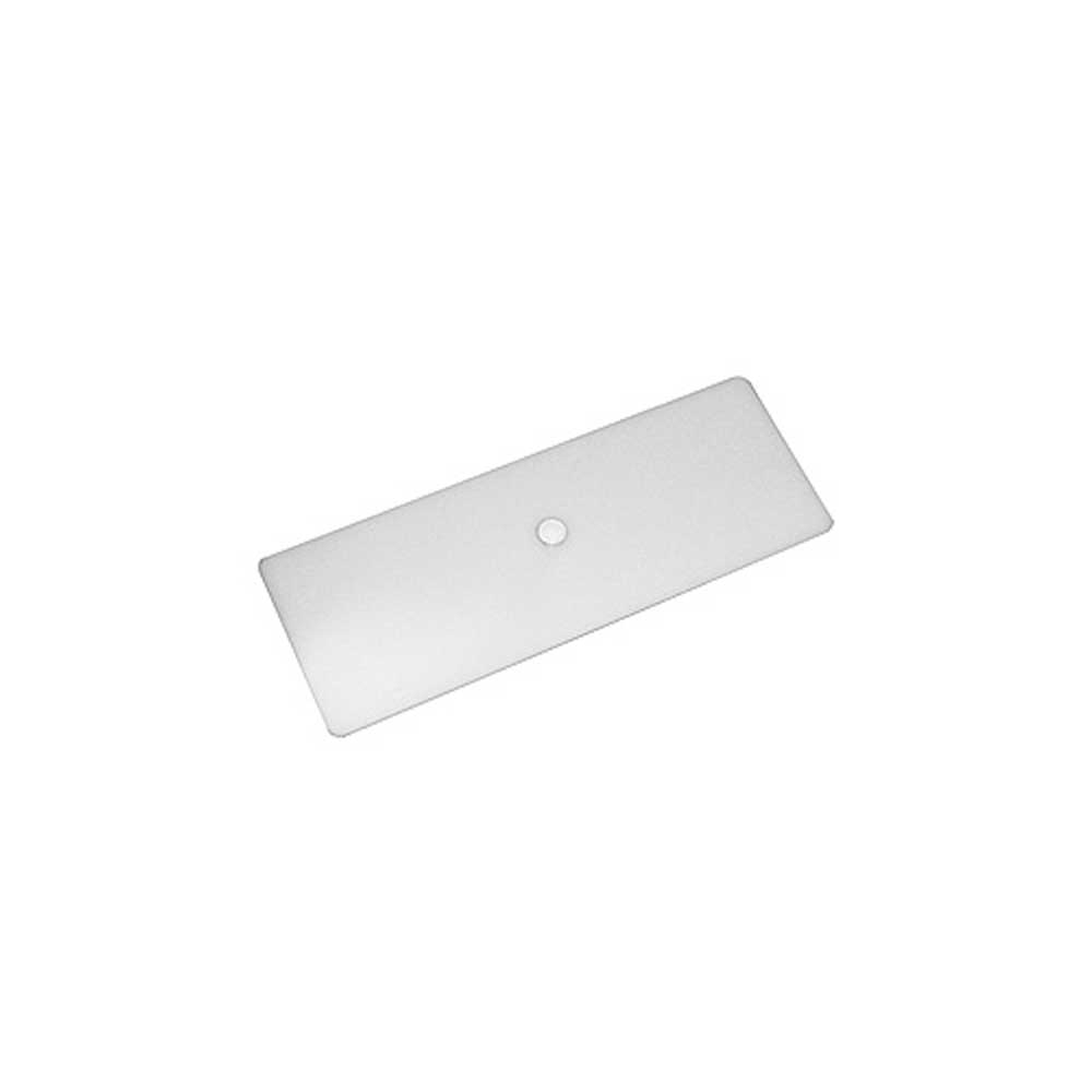 Schülke Beschwerteil für Desinfektionswanne, hellgraues Rechteckgewicht mit mittiger Bohrung