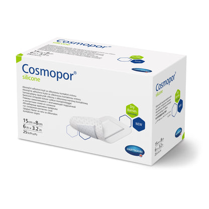 Hartmann Cosmopor® Silikon Wundschnellverband 15 x 8 cm, 25 St.